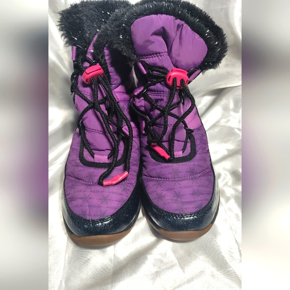 Women's Purple Winter Boots